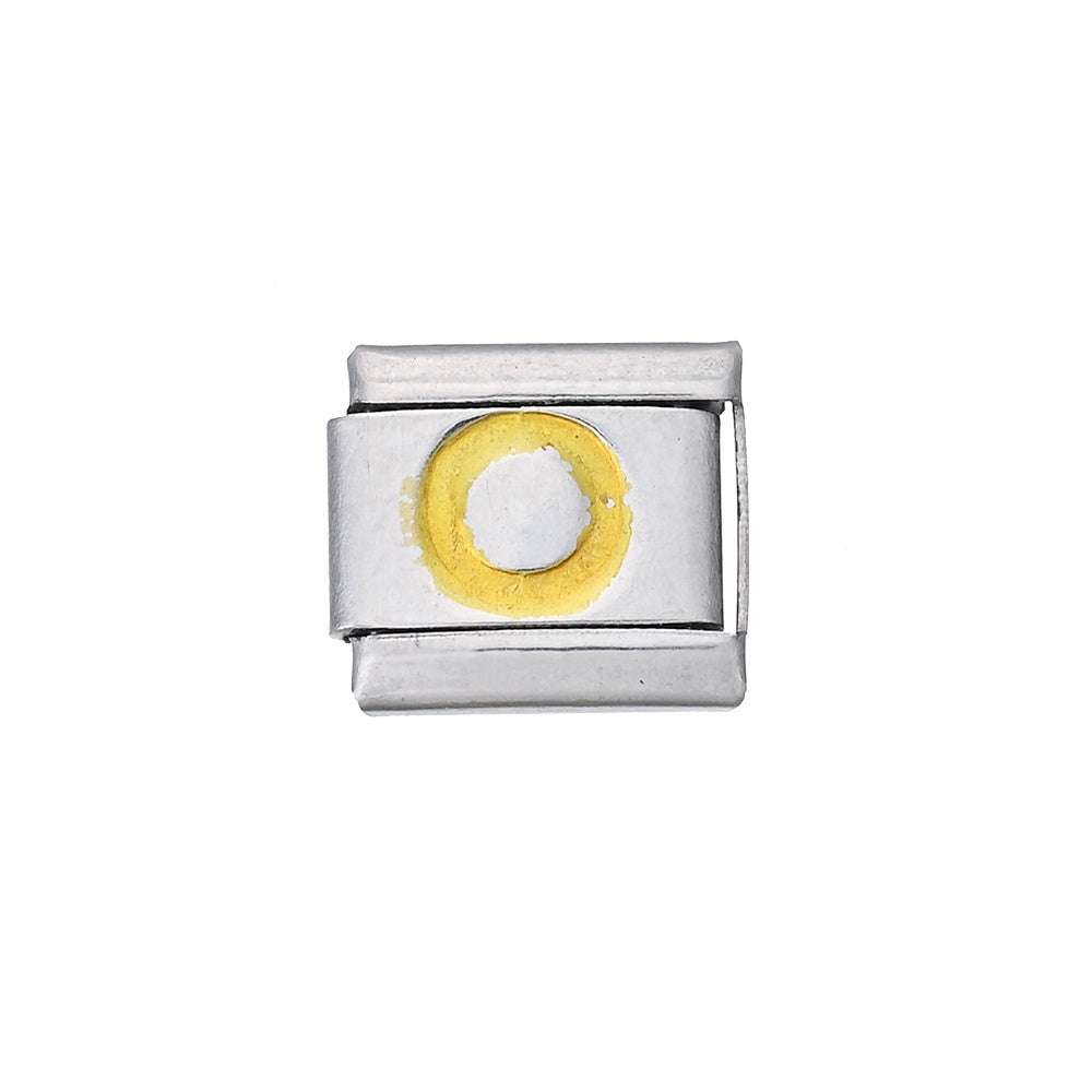 A-Z English Letter Stainless Steel Italian Charm Links