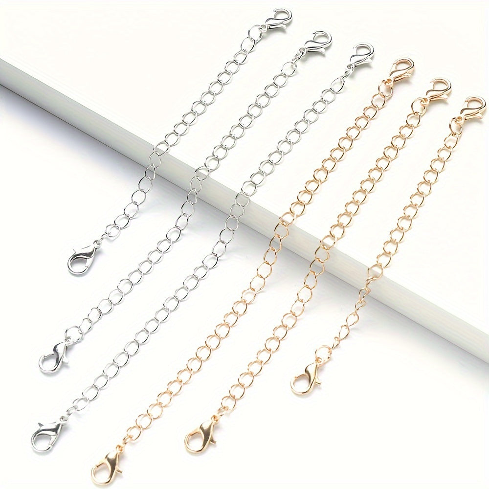 Gold White K Lobster Clasp Chains
