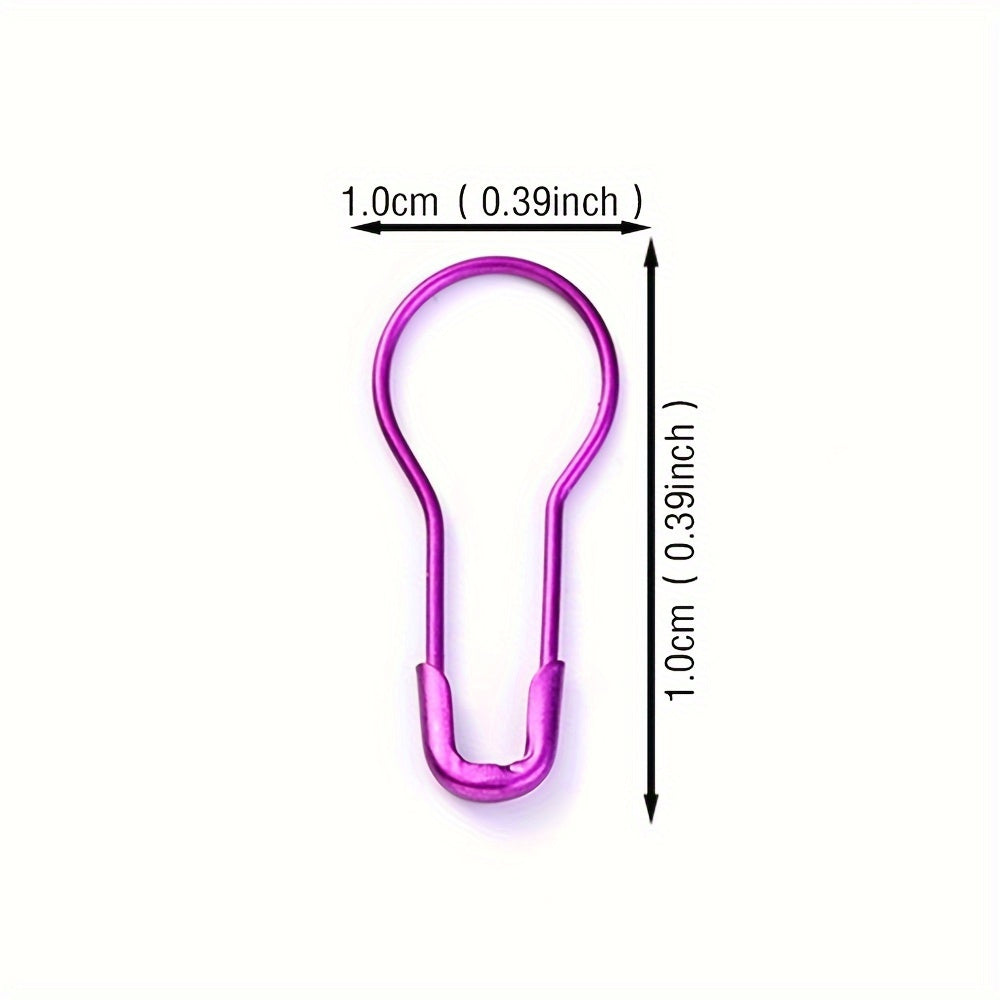 100PCS 10×22mm Iron Safety Pin Set