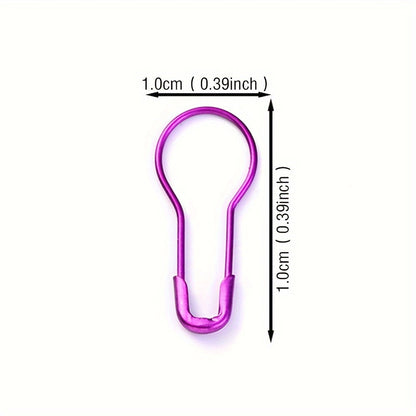 100PCS 10×22mm Iron Safety Pin Set
