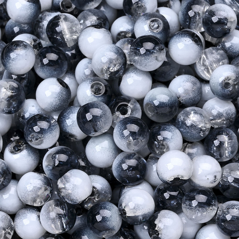 Milk Cap Glass Beads