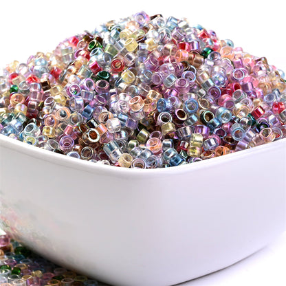 2000PCS 3mm Clear Czech Glass Seed Beads