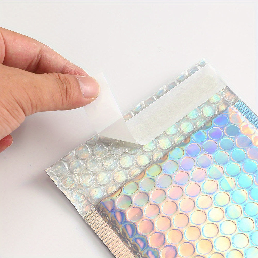 Holographic Bubble Mailer Bags