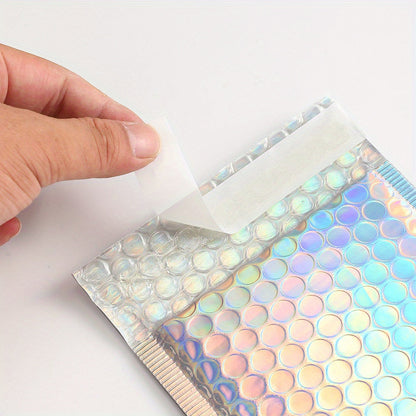 Holographic Bubble Mailer Bags