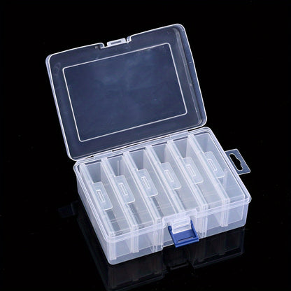 Clear Plastic Storage Box Set
