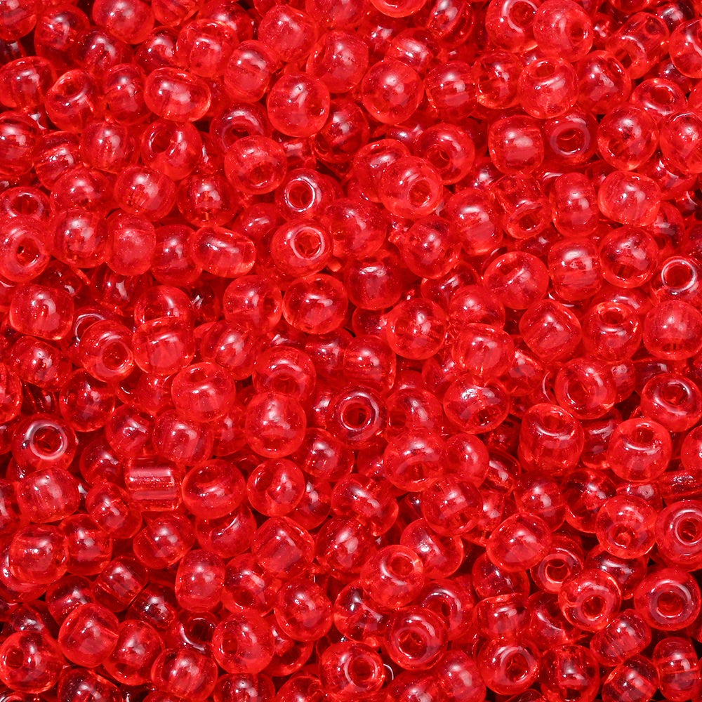 210PCS 4mm Clear Round Glass Spacer Beads