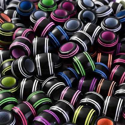 Mixed Color Irregular Acrylic Beads
