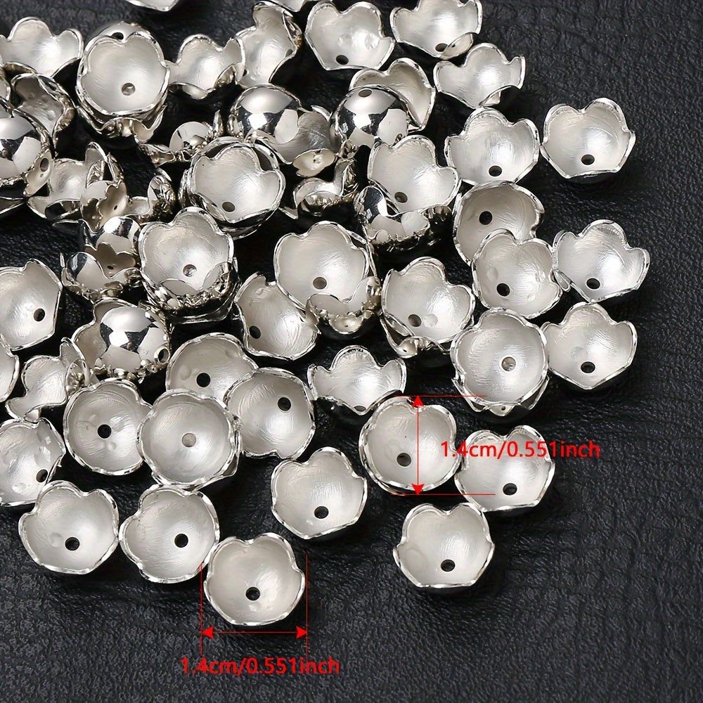 Tulip Pattern Plastic Beads