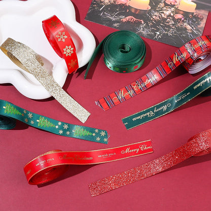 Christmas Glitter Ribbon