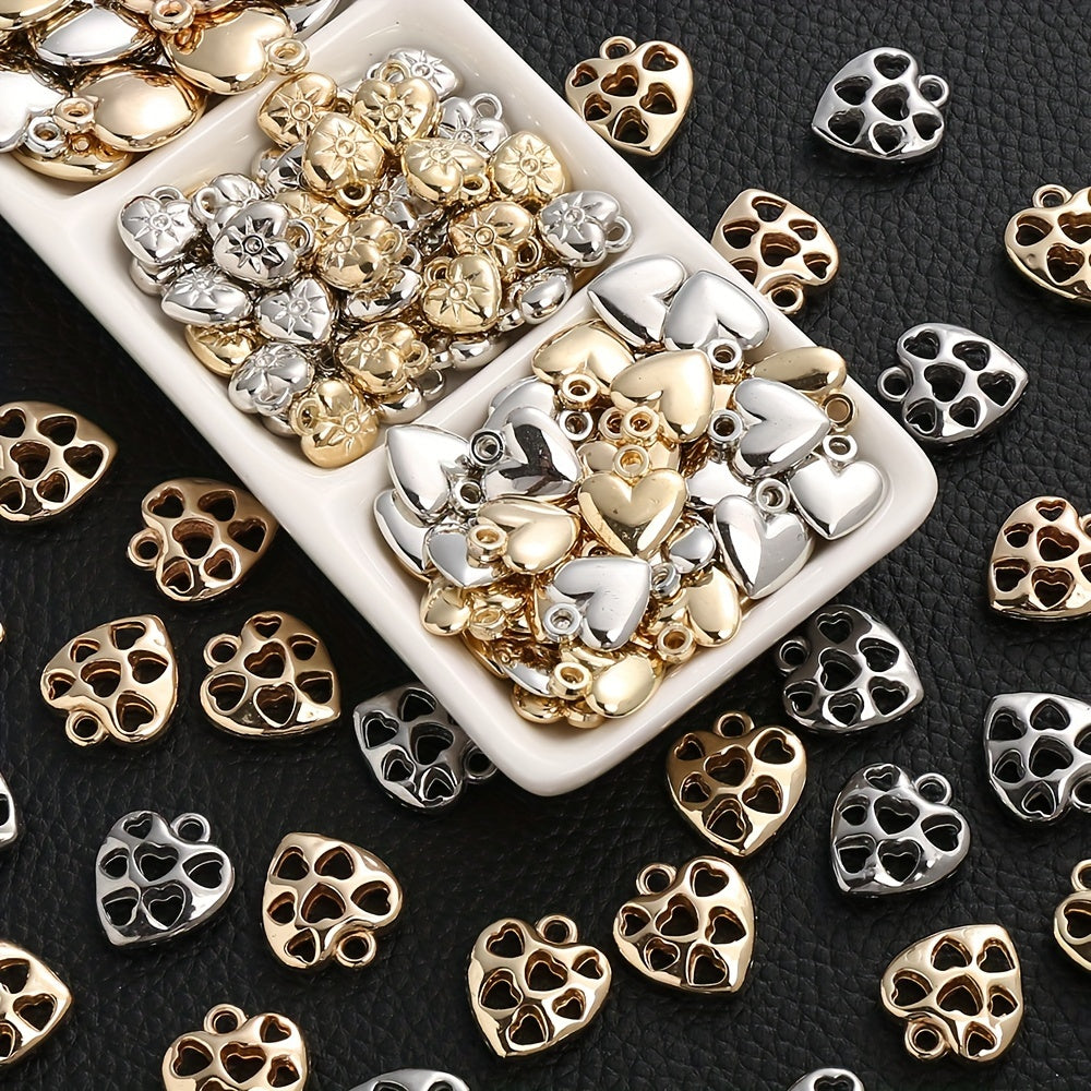 20/30/50PCS CCB Heart Love Pendant Set