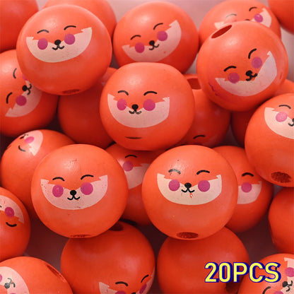 Animal Series Wooden Beads