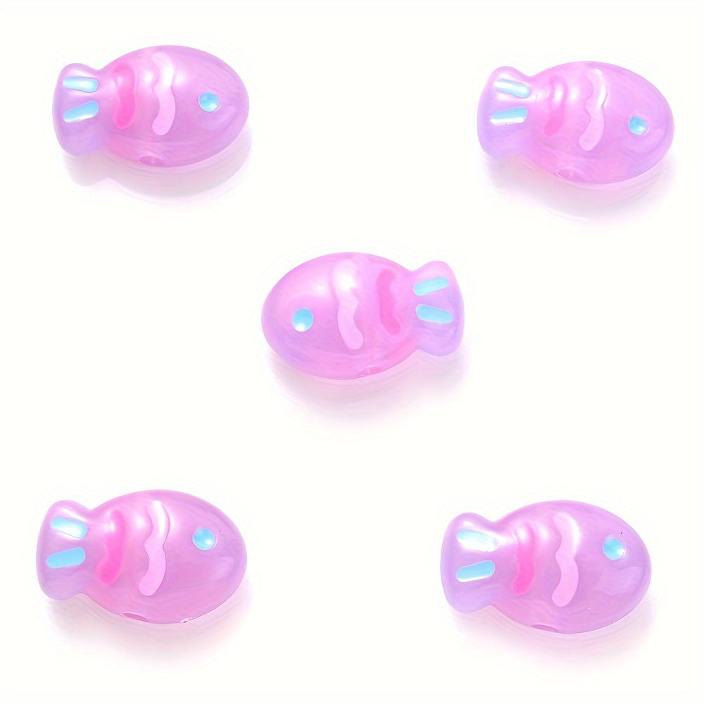 Luminous Fish Acrylic Beads