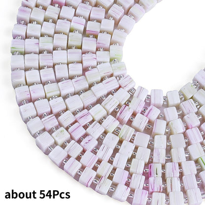 Square Natural Stone Beads