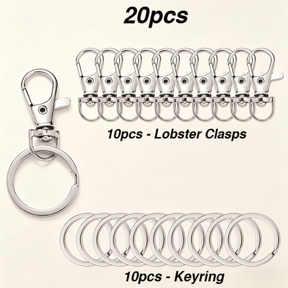 Alloy Keychain Making Kit