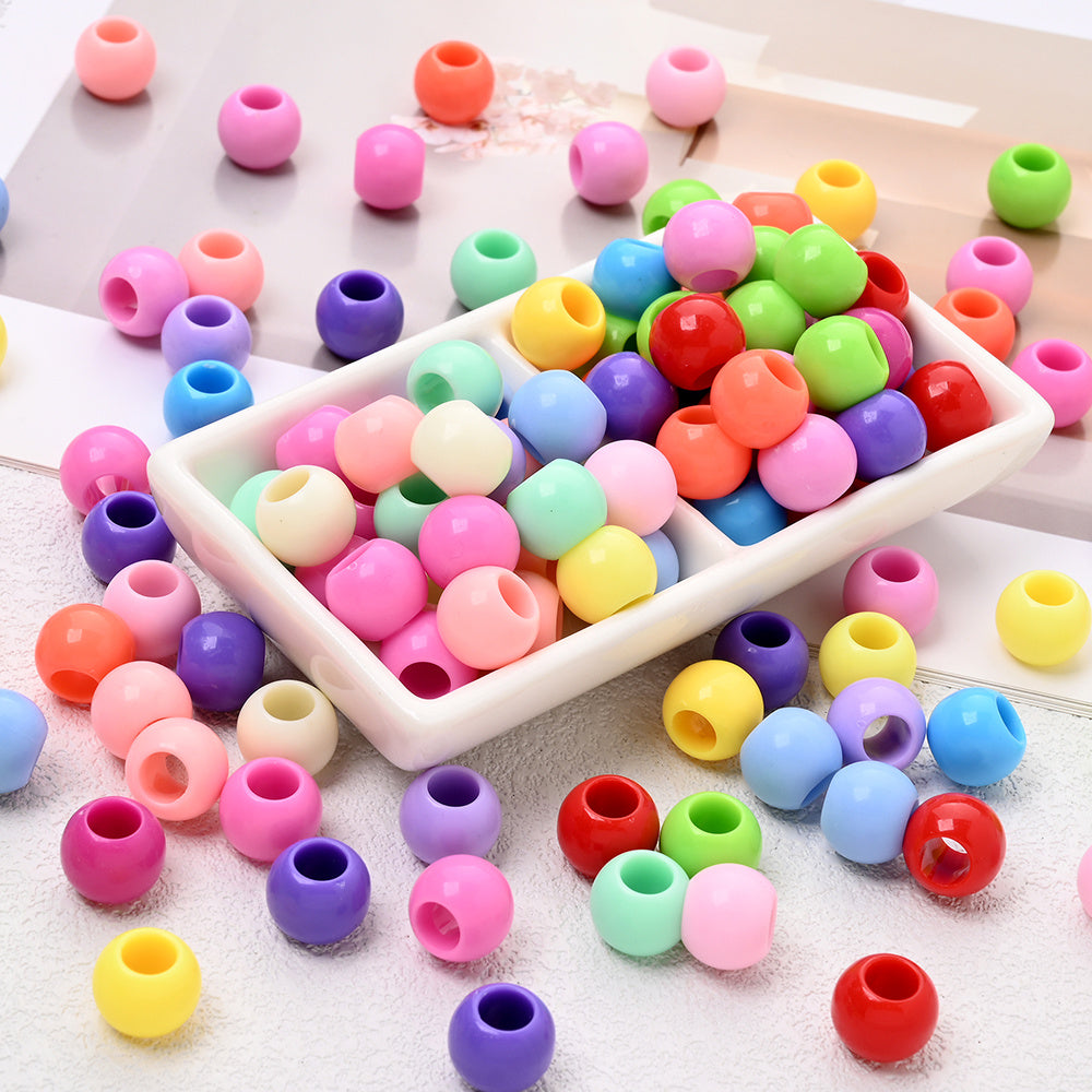Acrylic Large Hole Beads