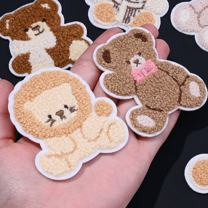 Bear Embroidery Patch