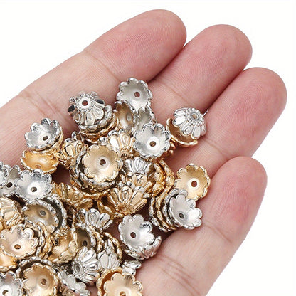 Tulip Pattern Plastic Beads