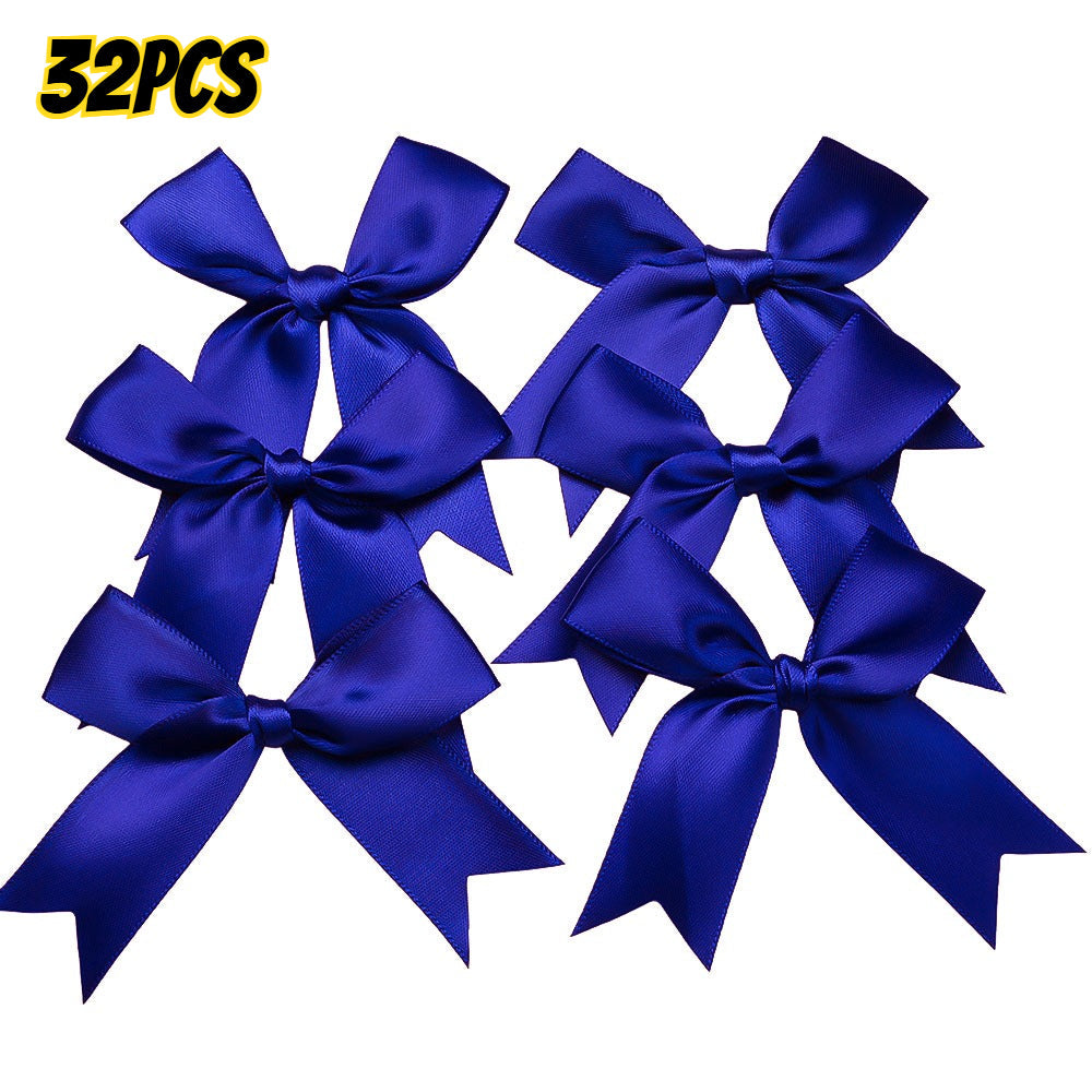 32-Piece Random Satin Ribbon Bow Set
