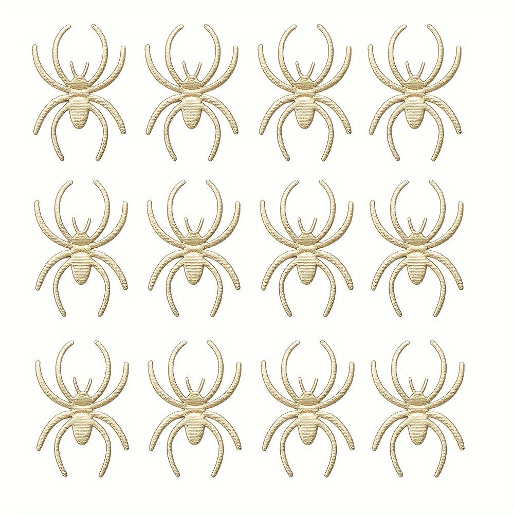 Halloween Spider Fabric Beads