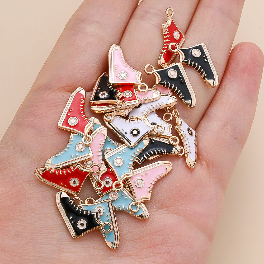 Canvas Shoe Alloy Charms