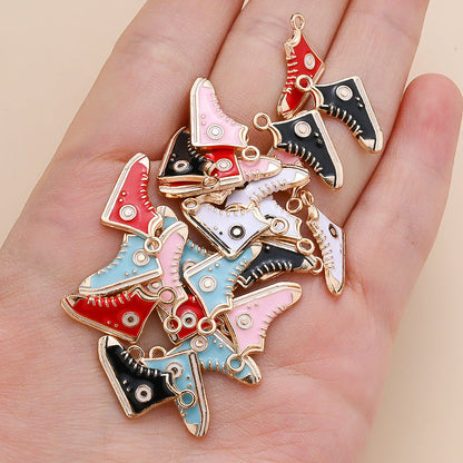 Canvas Shoe Alloy Charms