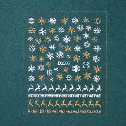 Christmas Nail Art Stickers