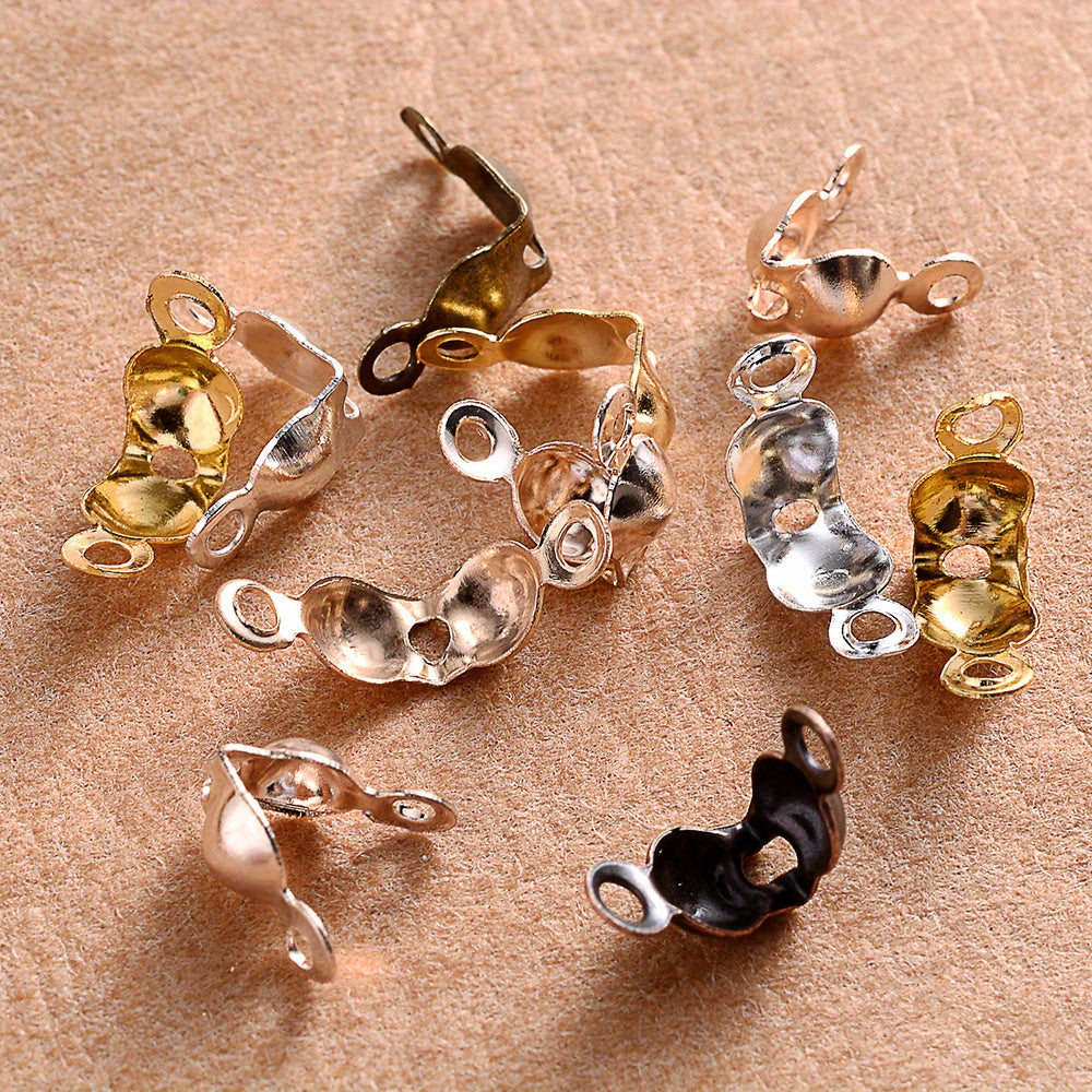 800-Piece Crimp Bead Calotte Knot Covers