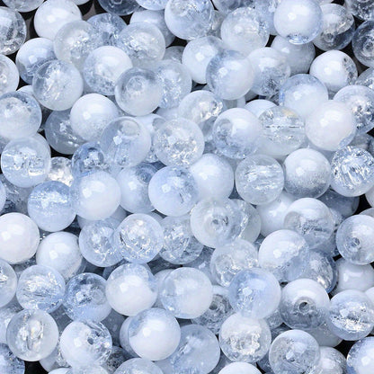 Milk Cap Glass Beads