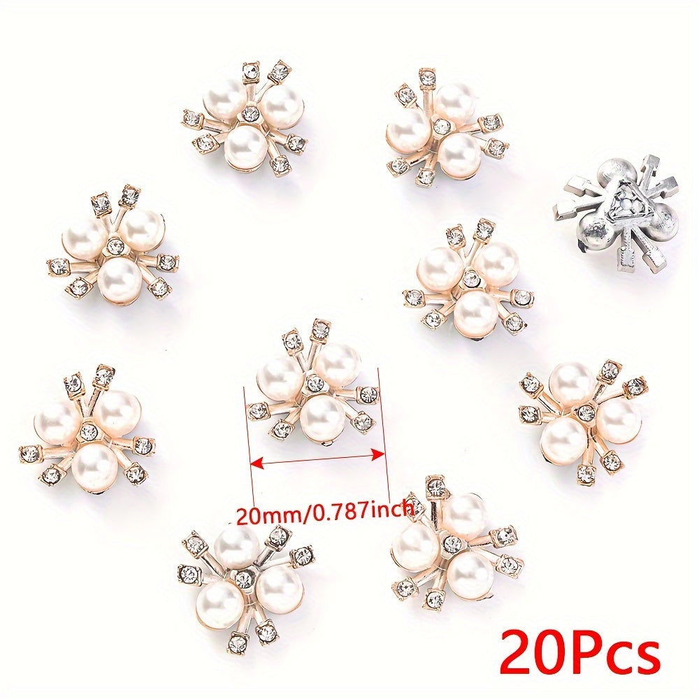 Pearl Flower Acrylic Bead Accessories