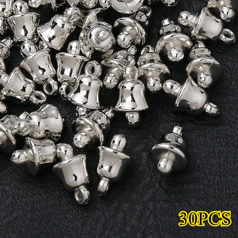 Gold & Silver CCB Plastic Pendants