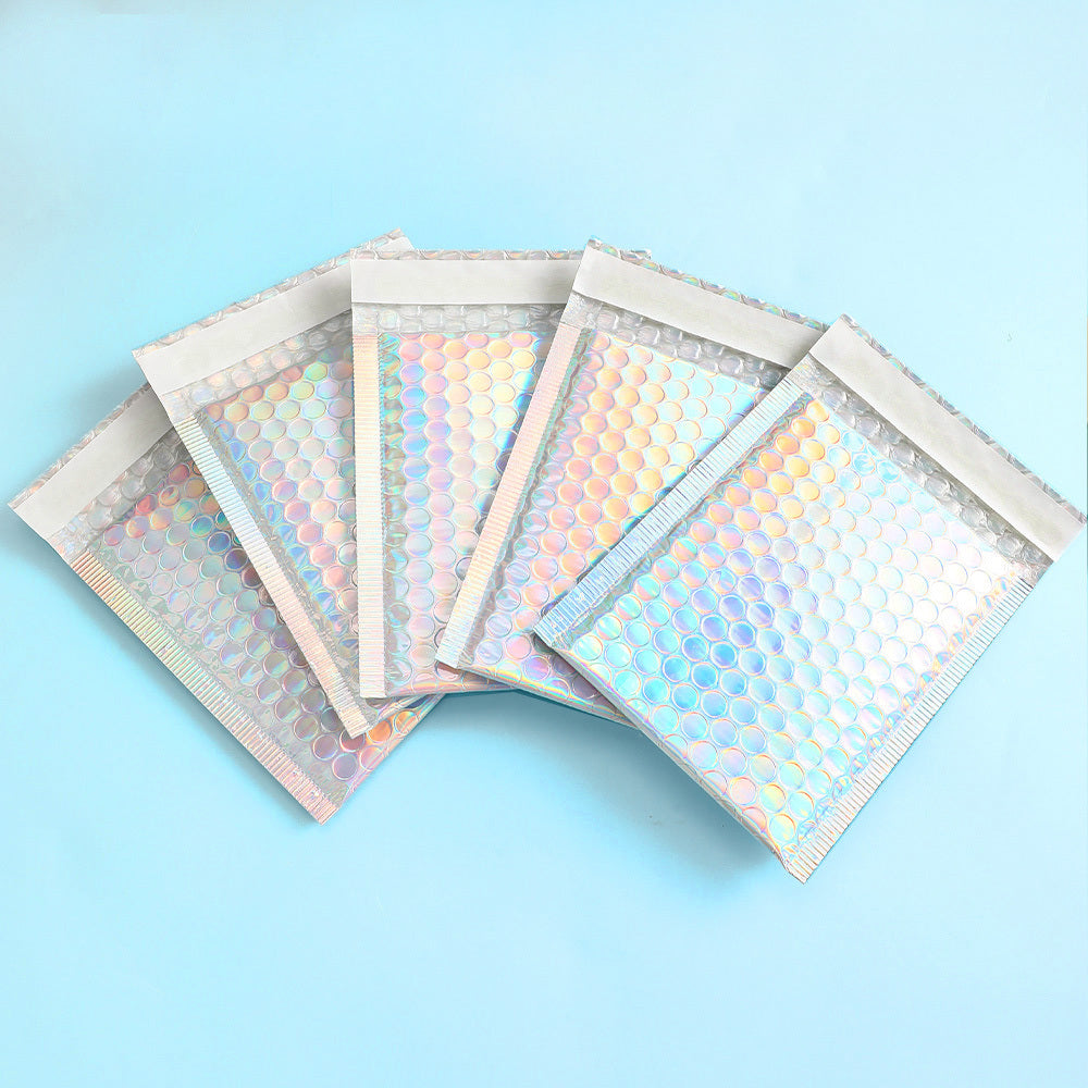Holographic Bubble Mailer Bags