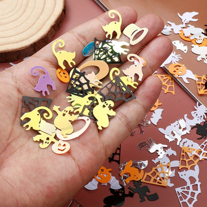 Halloween Sequin Shape Patches