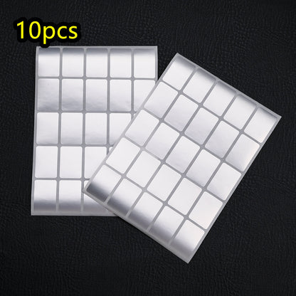 Silvery Waterproof Label Stickers