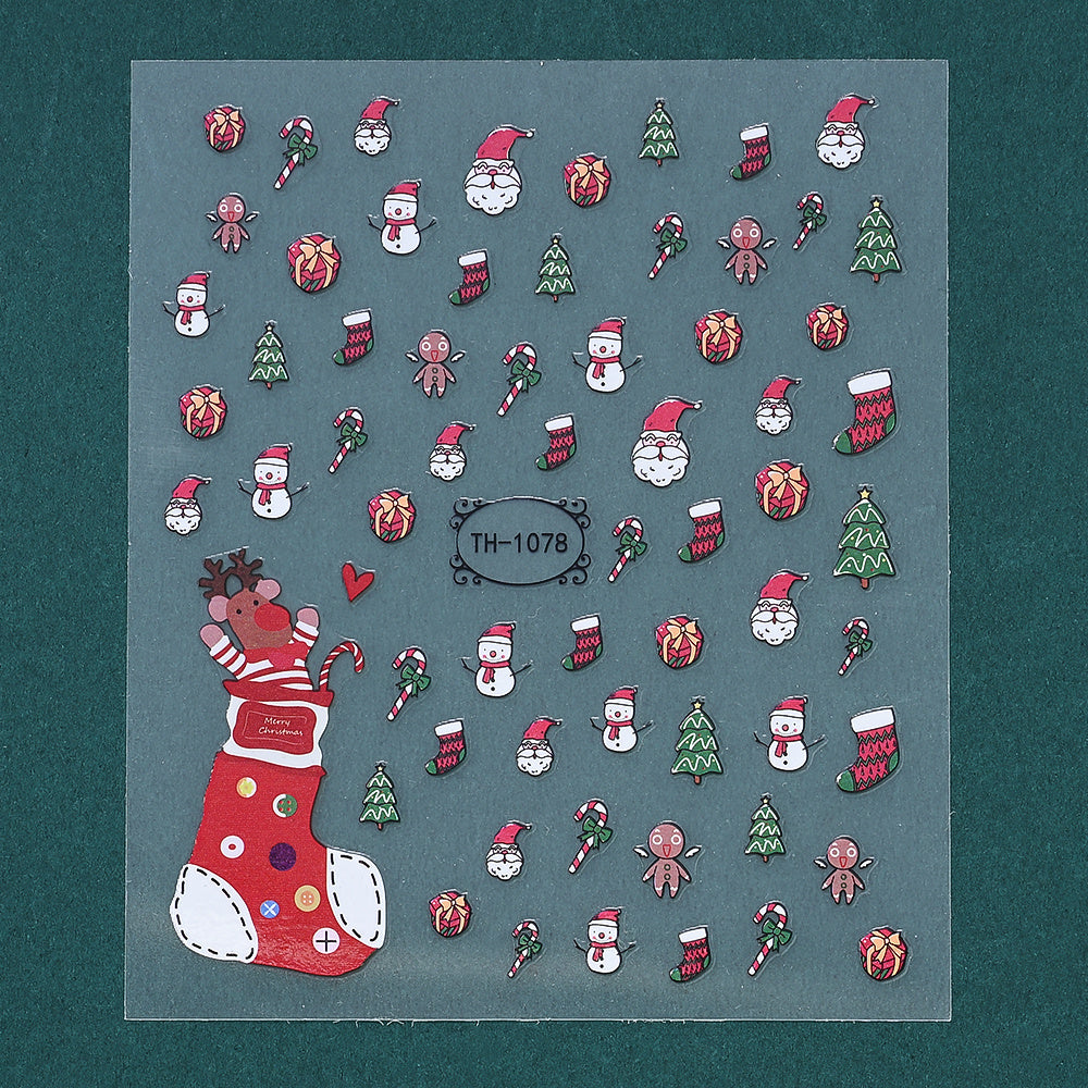 Christmas Nail Art Stickers