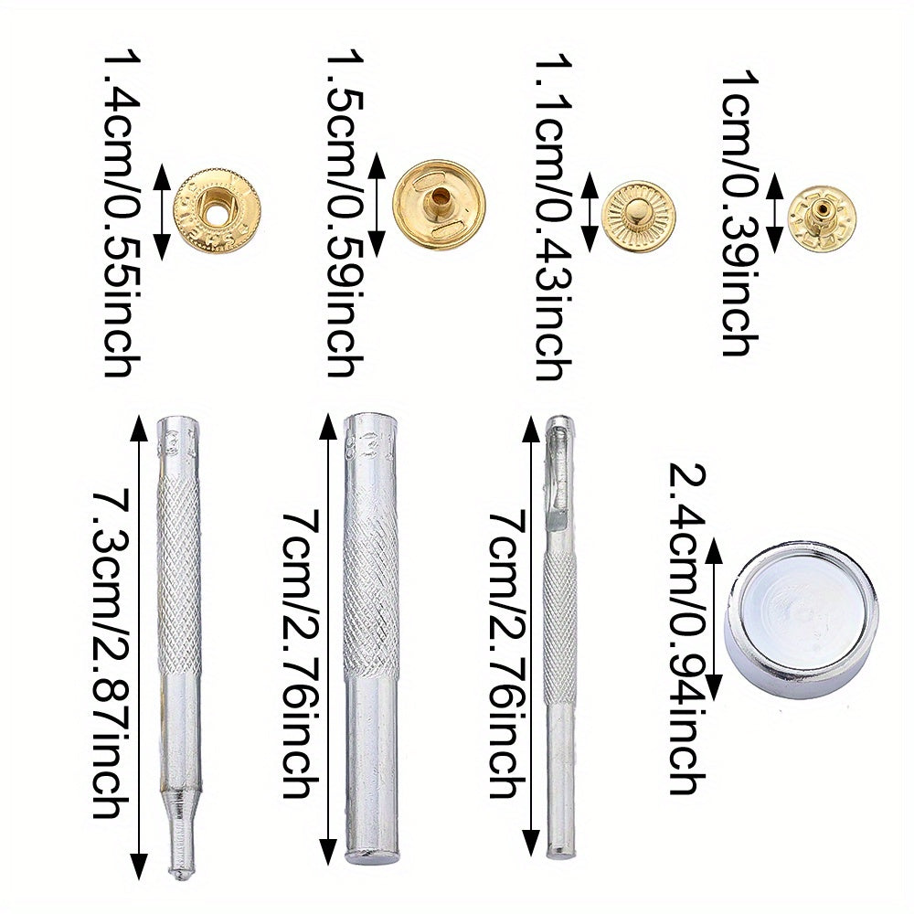 Metal Snap Button Installation Kit