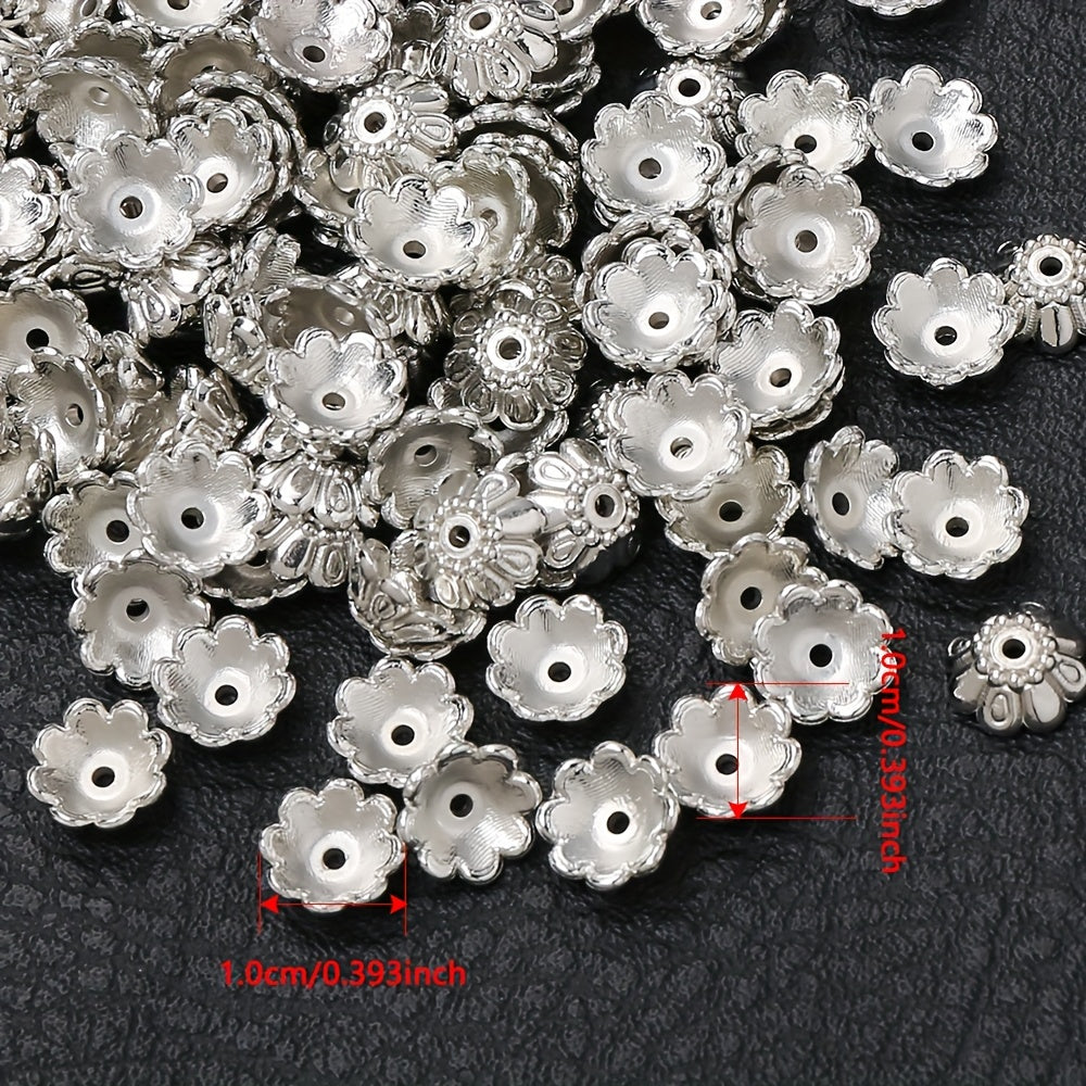 Tulip Pattern Plastic Beads