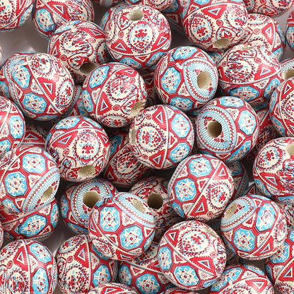 Bohemian Wooden Beads