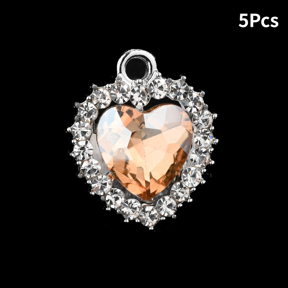 Heart Alloy Pendants