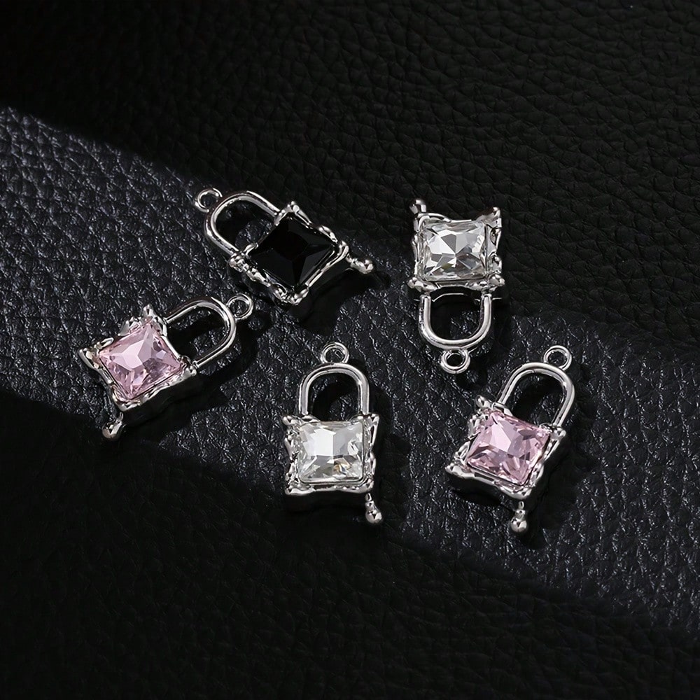 14x23 mm Alloy Lock Pendants