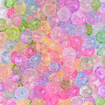 Faceted Acrylic Beads