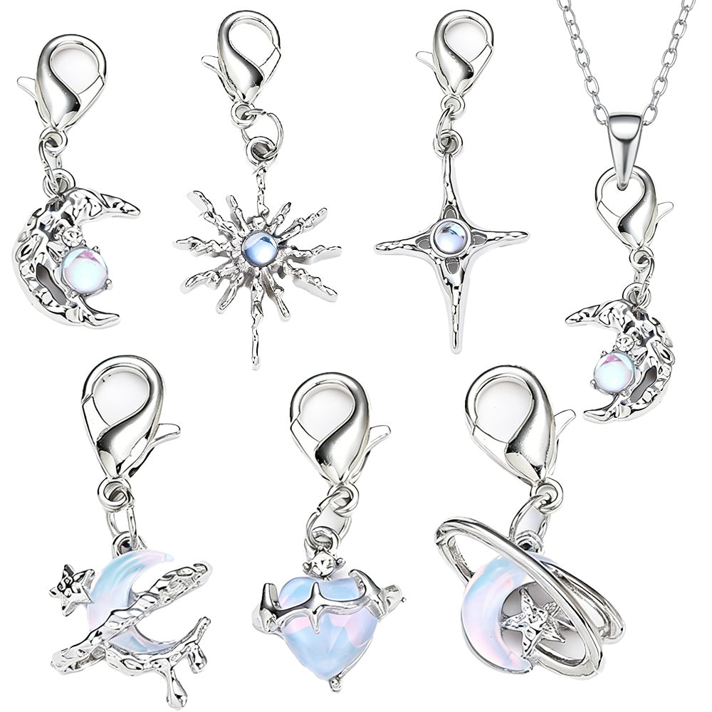 Moon Star Heart Alloy Charms