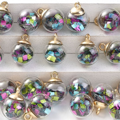 Transparent Glass Ball Pendants