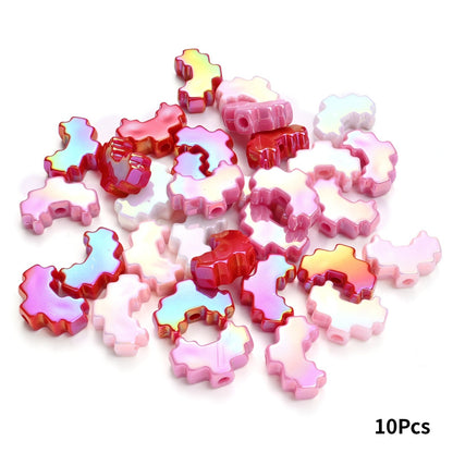 Valentine’s Day Hollow Heart Beads
