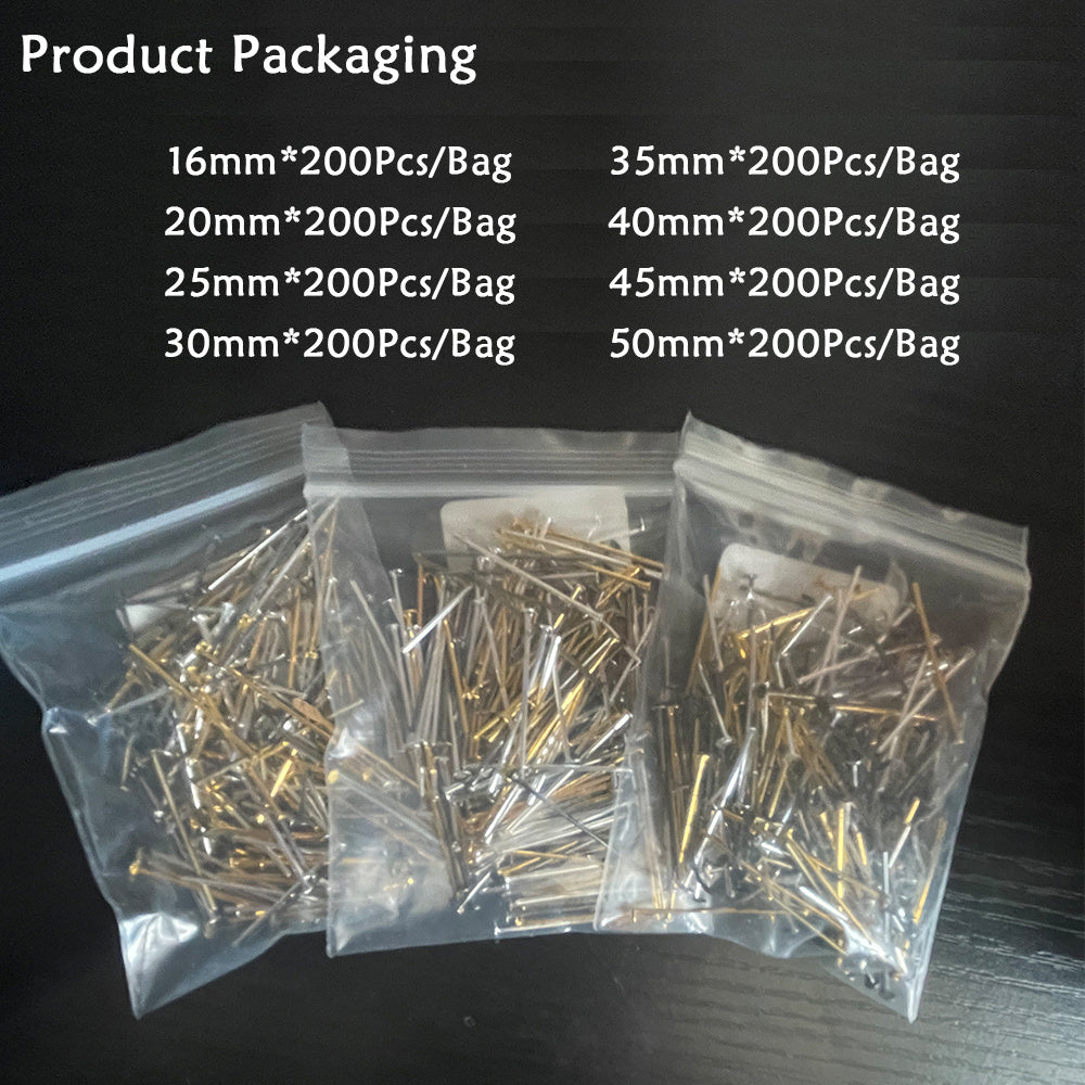 Metal Flat Head Pins