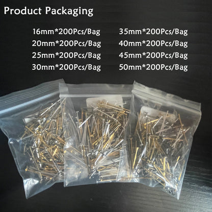 Metal Flat Head Pins