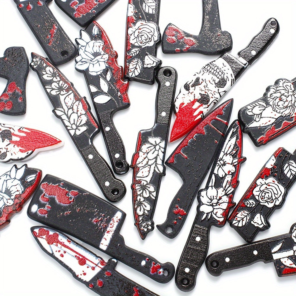 Horror Bloody Style Acrylic Beads