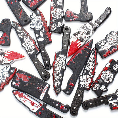 Horror Bloody Style Acrylic Beads