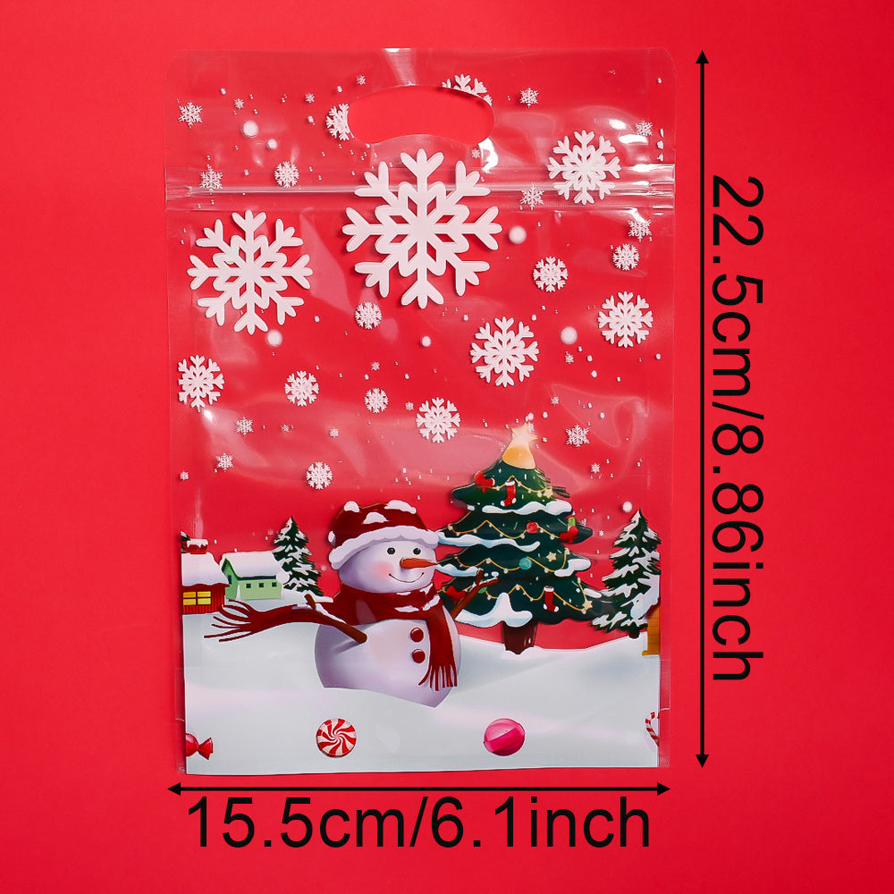 Christmas Plastic Gift Bags