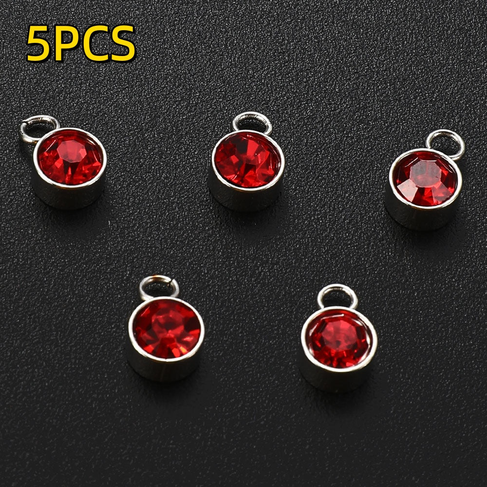 Birthstone Alloy Pendants