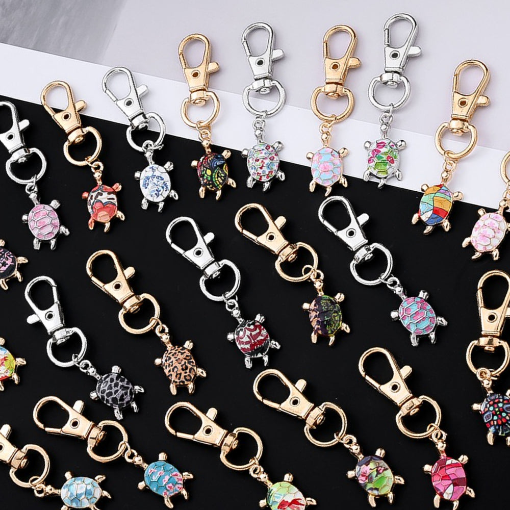 Turtle Keychain Zinc Alloy Charms